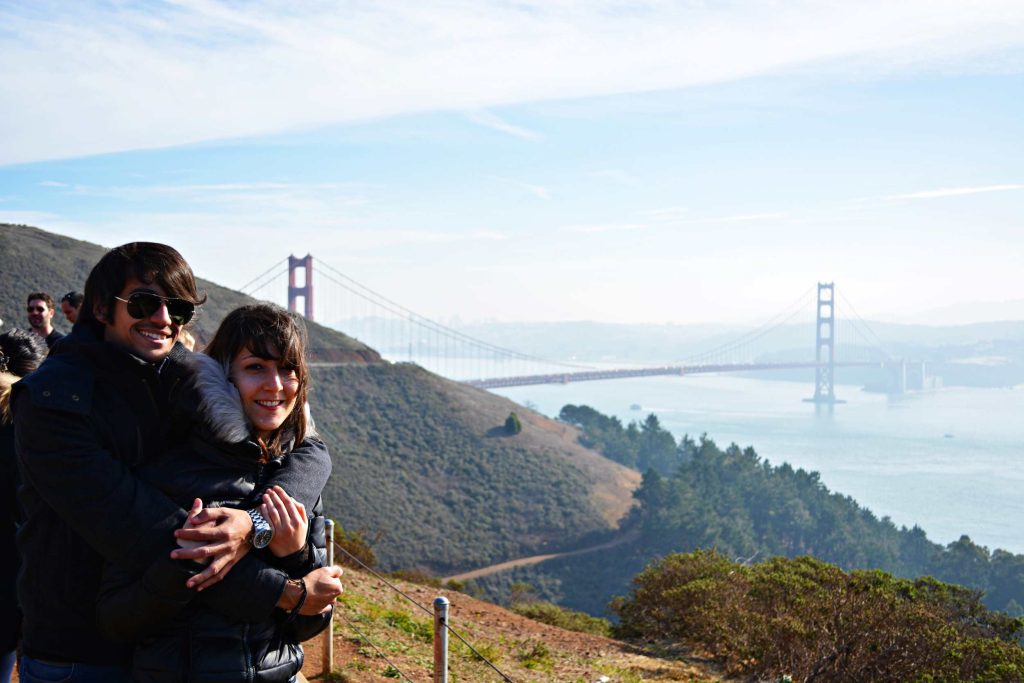 Scatto indimenticabile: eravamo a San Francisco nell'inverno 2014